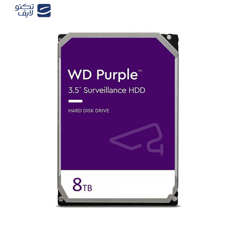 هارددیسک اینترنال وسترن دیجیتال مدل Purple WD85PURZ ظرفیت 8 ترابایت