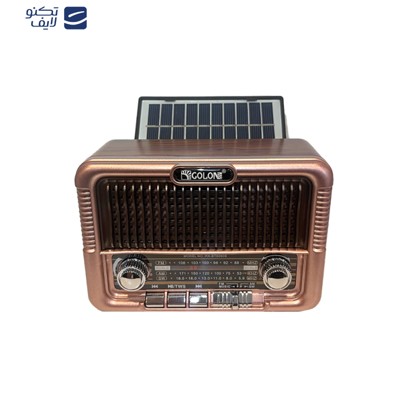رادیو بلوتوثی گولون مدل RX-BT6060S