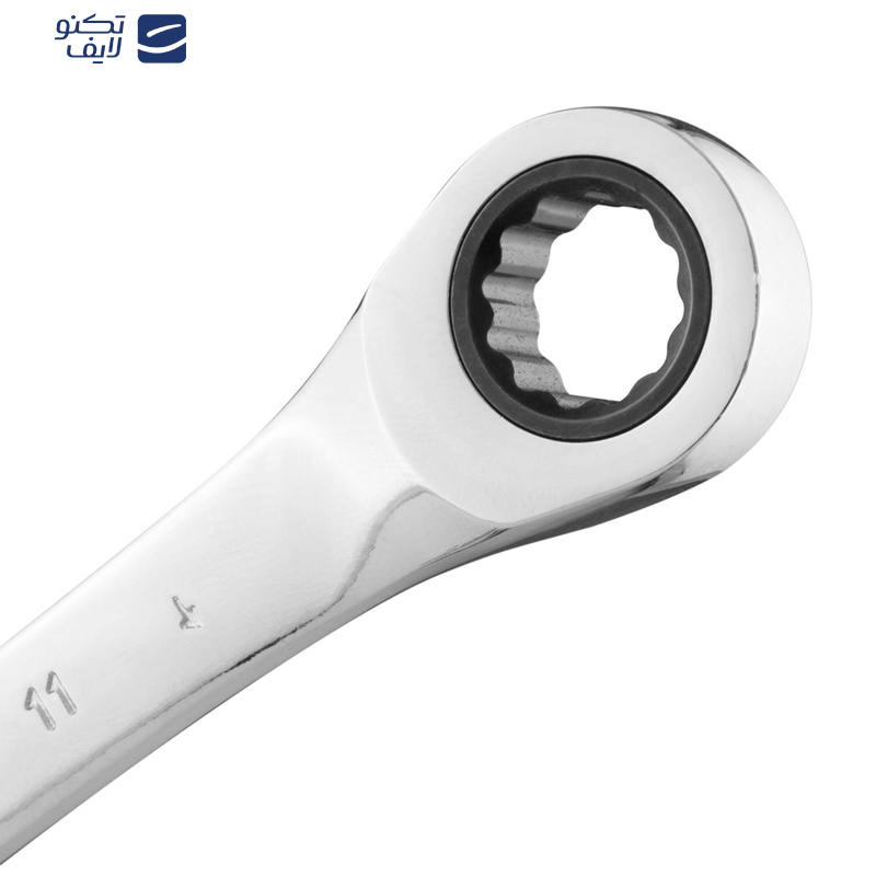 آچار یکسر تخت یک سر جغجغه رونیکس مدل RH-2161 سایز ۱۱