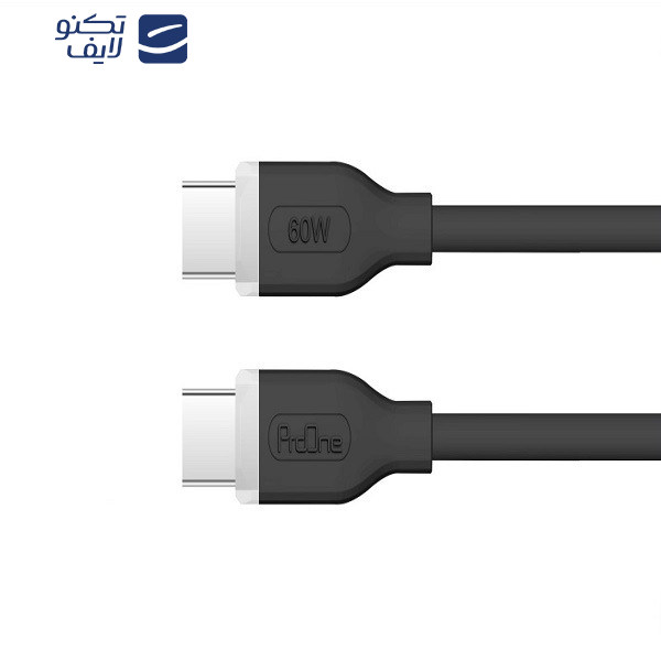 کابل  usb-c پرووان مدل PCC121 طول 1 متر