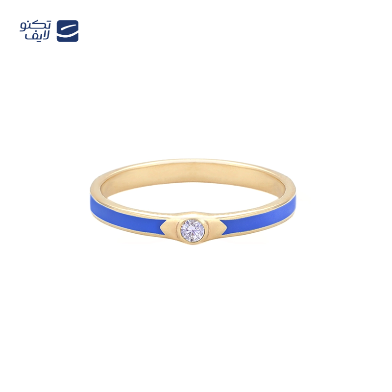 gallery-انگشتر طلا 18 عیار زنانه بان گالری مدل هرمس پهن آبی سایز 52 copy.png