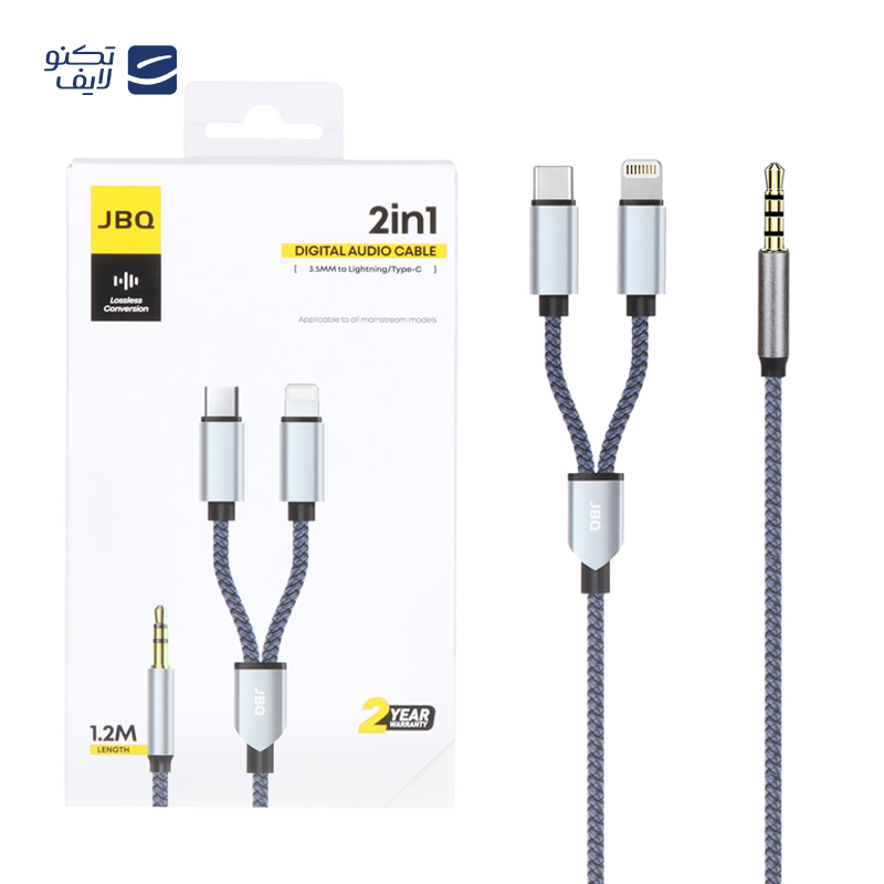 gallery-کابل تایپ سی به AUX جی بی کیو مدل TC-10 طول 1 متر copy.png