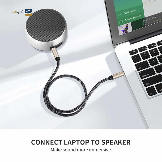 gallery-کابل AUX یوگرین AV125 مدل 10602 طول 1 متر-gallery-1-TLP-11219_83618042-d45e-401c-b74e-08e2d1ff0696.png