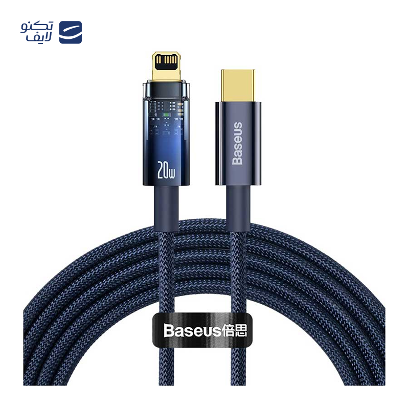 gallery-کابل تایپ سی به لایتنینگ بیسوس مدل Habitat Series 20W PD طول 2 متر copy.png