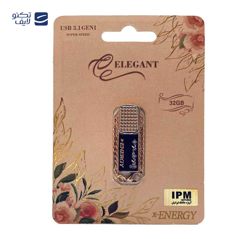 gallery-فلش مموری ایکس انرژی مدل Elegant USB 3.1 ظرفیت 64 گیگابایت copy.png