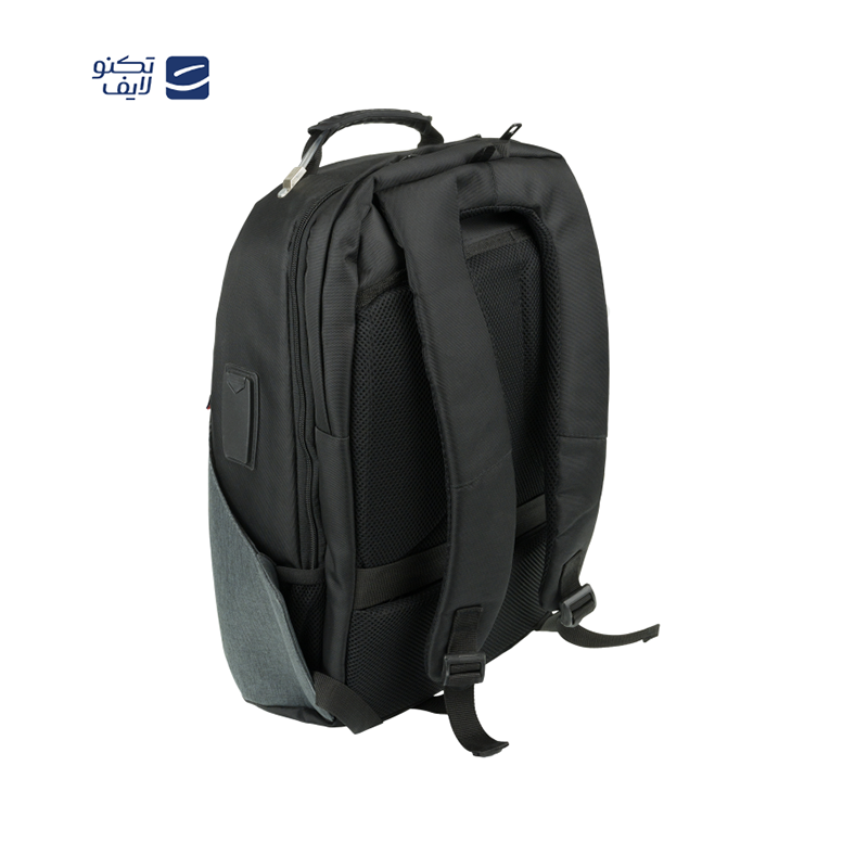 کوله پشتی لپ تاپ مونکلر مدل MCL مناسب برای لپ تاپ تا 15.6 اینچی به همراه جا مدادی