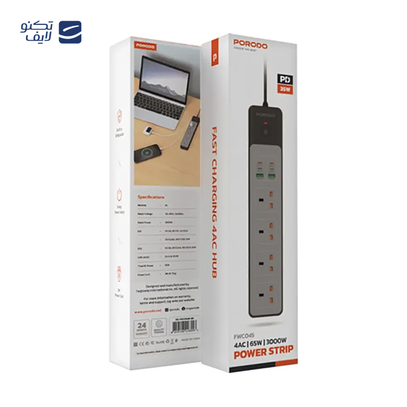 gallery- محافظ برق و چندراهی پرودو مدل  PD-FWCH007 copy.png