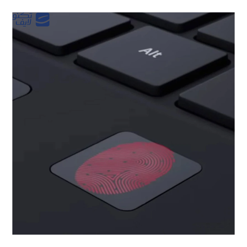 کیبورد تبلت مایکروسافت مدل Signature Keyboard with Fingerprint Reader مناسب برای تبلت مایکروسافت سرفیس Pro 8/Pro 9/Pro 10/Pro 11 