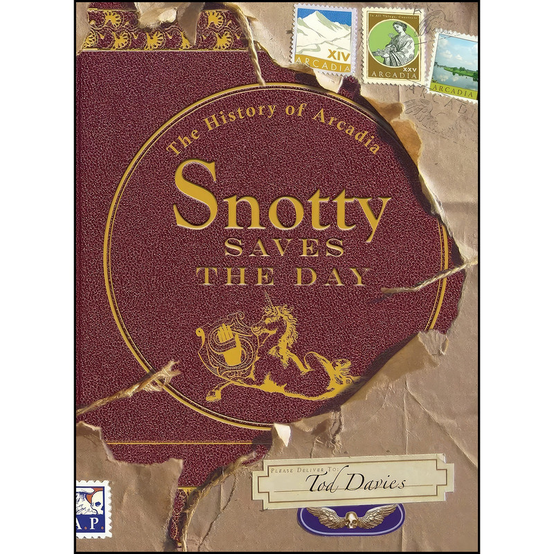 کتاب Snotty Saves the Day اثر Tod Davies and Gary Zaboly انتشارات Exterminating Angel Press