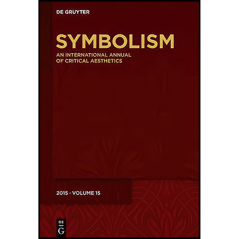 کتاب Symbolism 15 اثر جمعي از نويسندگان انتشارات De Gruyter