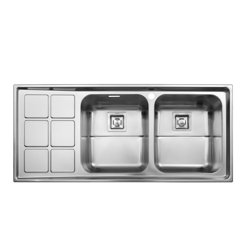 سینک استیل البرز کد 761 توکار سینک استیل البرز کد 761 توکار