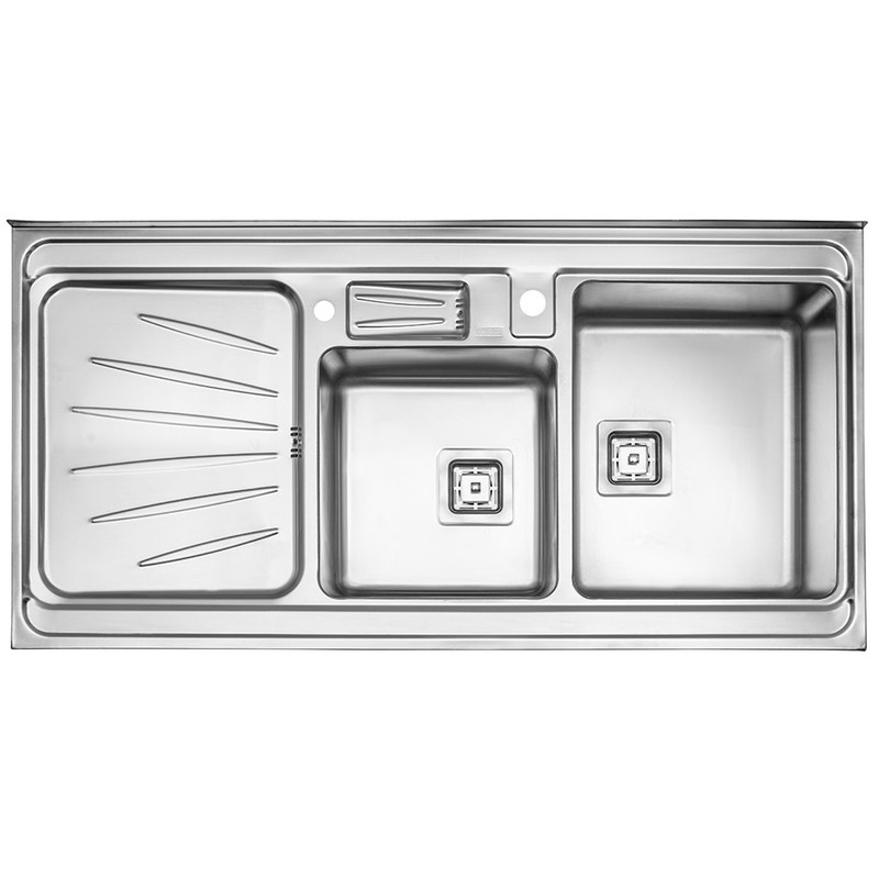 سینک ظرفشویی استیل البرز مدل 854 روکار