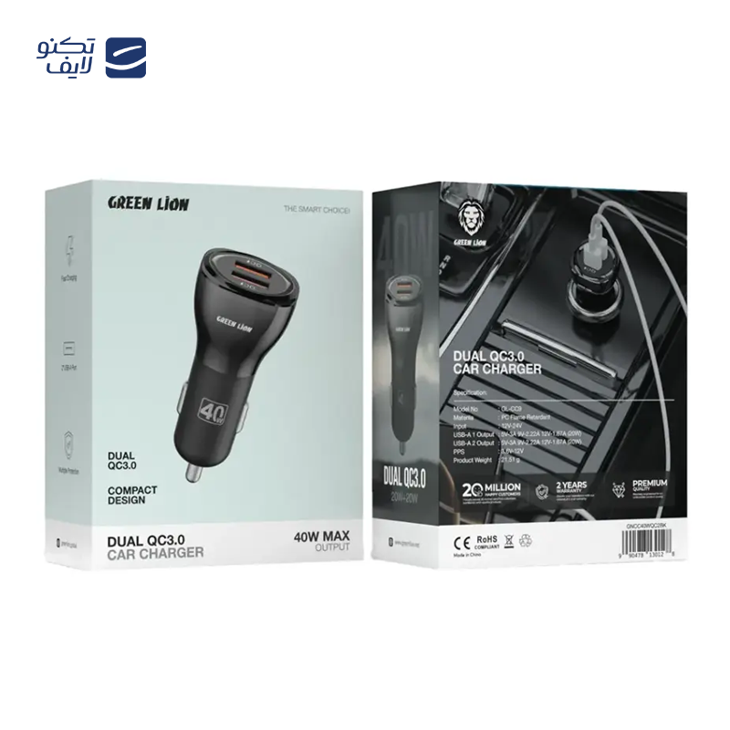 gallery-شارژر فندکی گرین لاین مدل GNRCC90WGN توان 90 وات copy.png