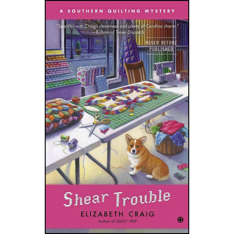 کتاب Shear Trouble اثر Elizabeth Spann Craig انتشارات Berkley
