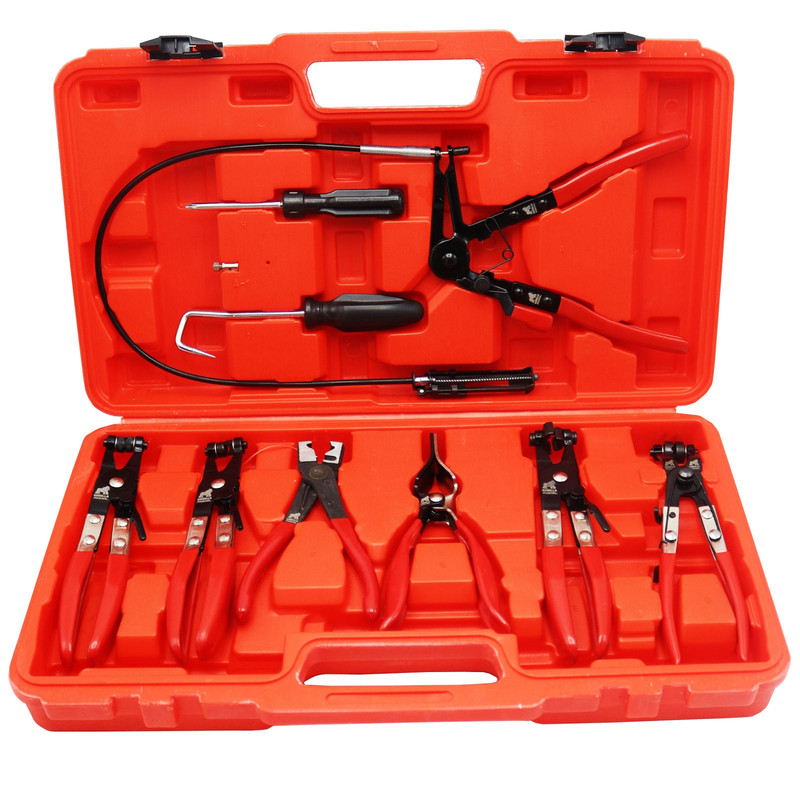 انبر بست شلنگ مدل BT-0909 مجموعه 9 عددی