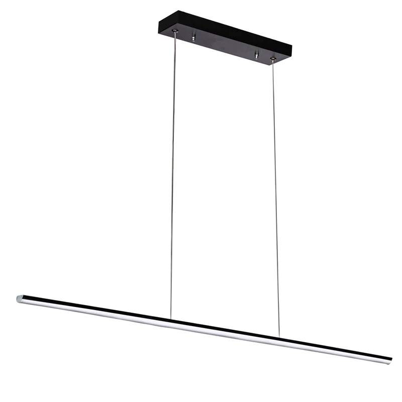 لوستر مدرن سقفی اتاق چشمه نور مدل L6433/80BK آفتابی