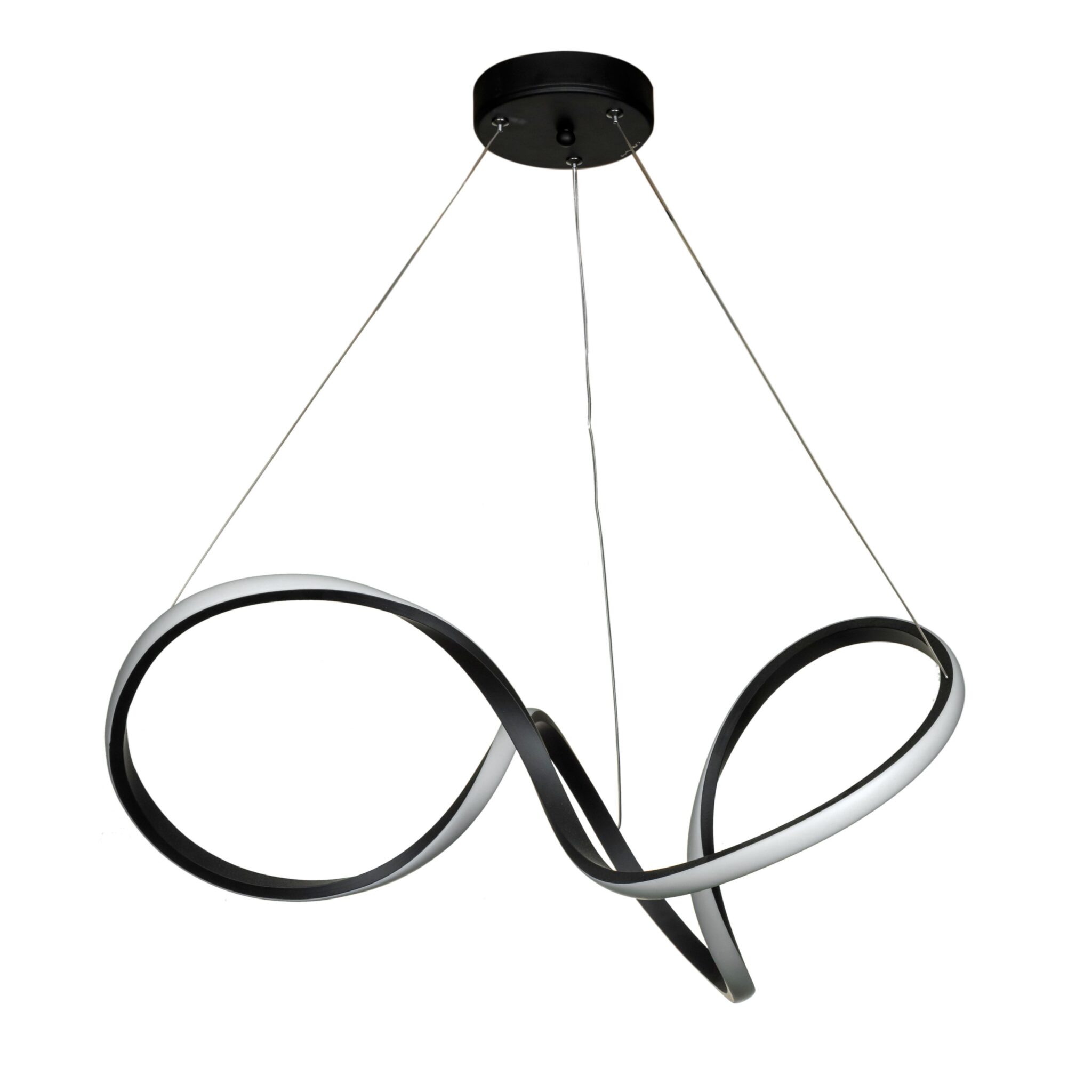 لوستر مدرن سقفی اتاق چشمه نور مدل A6379/3H مهتابی