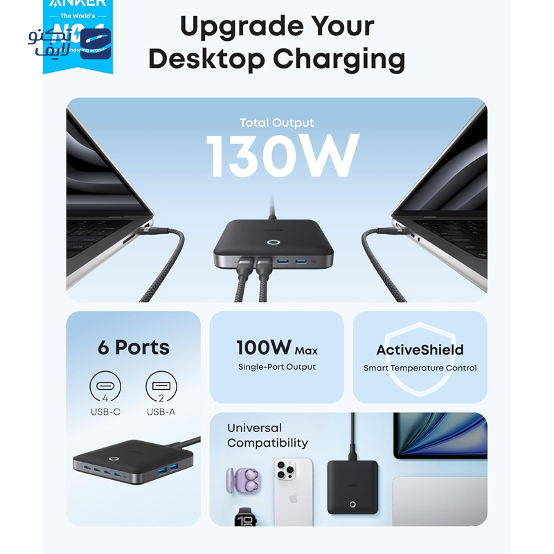 gallery-شارژر رومیزی انکر مدل A2683 توان 200 وات copy.png