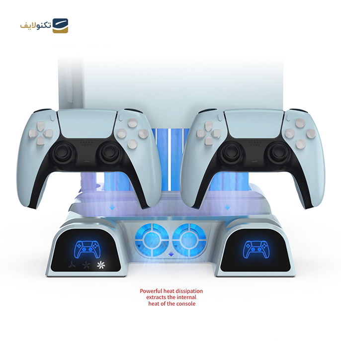 gallery-پایه خنک کننده دابی مدل Multifunctional Cooling Stand TP5-1511 مناسب برای پلی استیشن 5-gallery-1-TLP-16269_5fe04147-aa65-44bd-9733-20aa460d352d.png