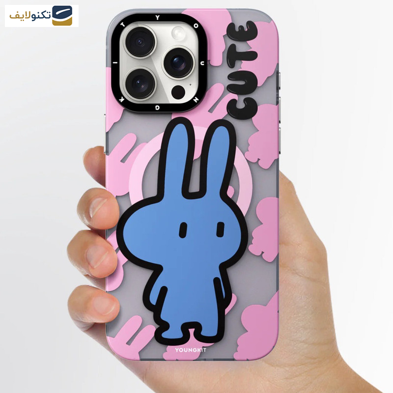 gallery-کاور گوشی اپل Iphone 13 pro max یانگ کیت مدل Pink Bunny Bliss copy.png