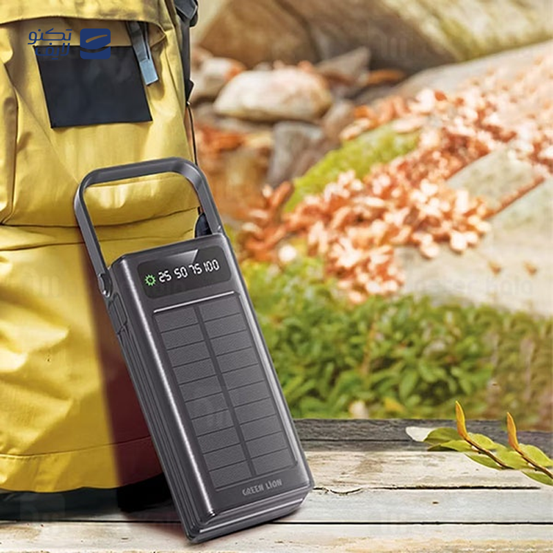gallery-پاوربانک خورشیدی گرین لاین مدل Solar X GLPX50 GNSOL50PB60BK ظرفیت 60000 میلی آمپر ساعت copy.png