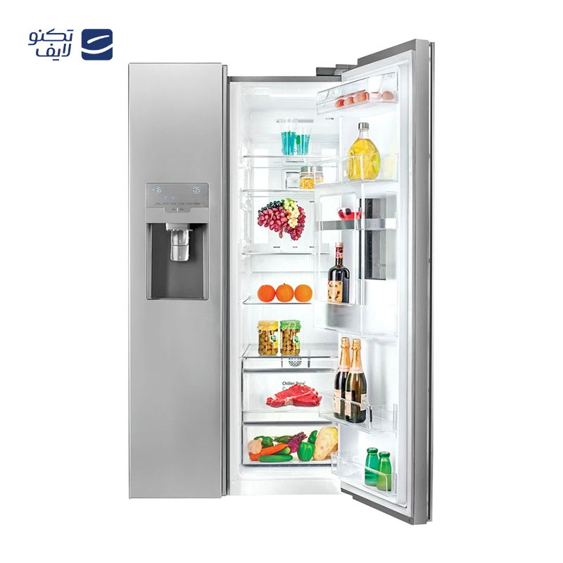gallery-یخچال فریزر ساید بای ساید اسنوا مدل S2Di-S110-W copy.png
