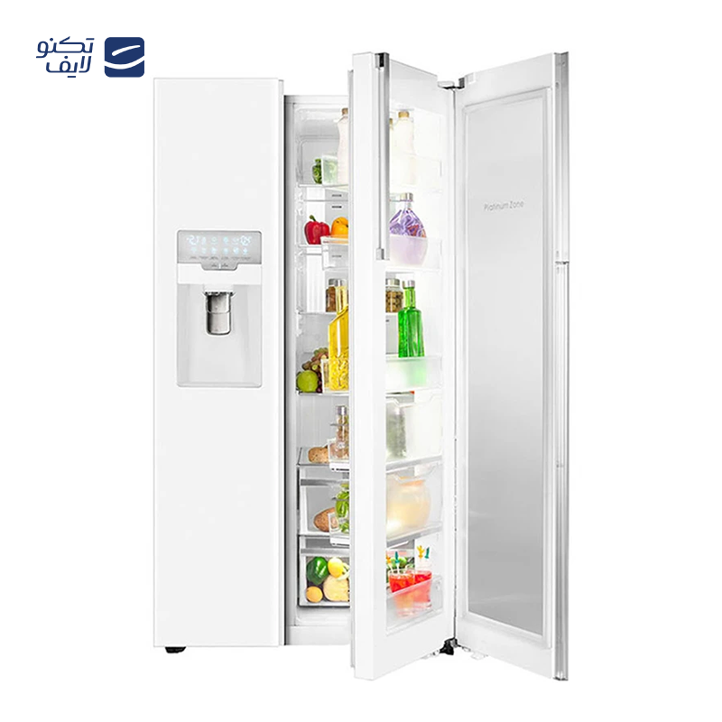 gallery-یخچال فریزر ساید بای ساید اسنوا مدل S3Di-S100-S copy.png
