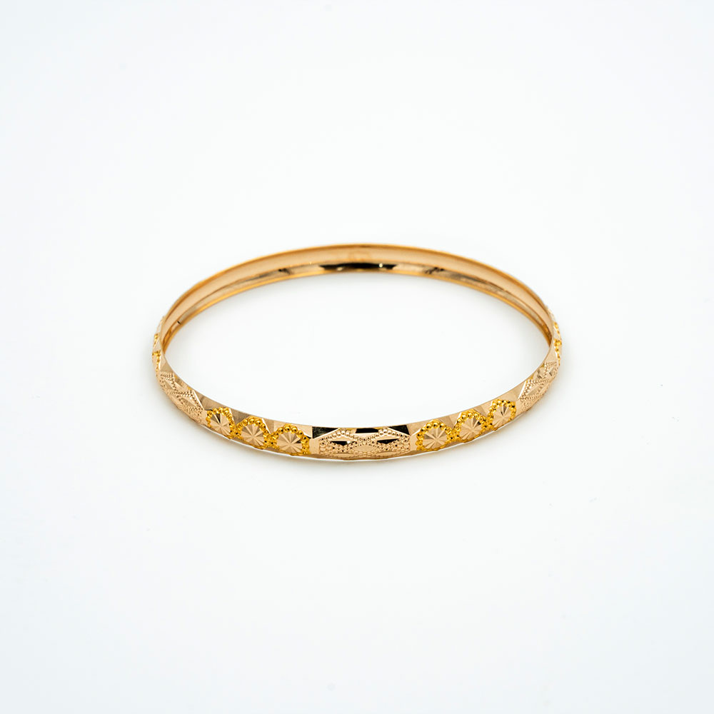 النگو طلا 18 عیار گالری طلا عرفان مدل فلاور 8040کد4204