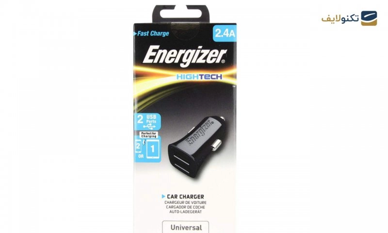 شارژر فندکی انرجایزر  2.4A