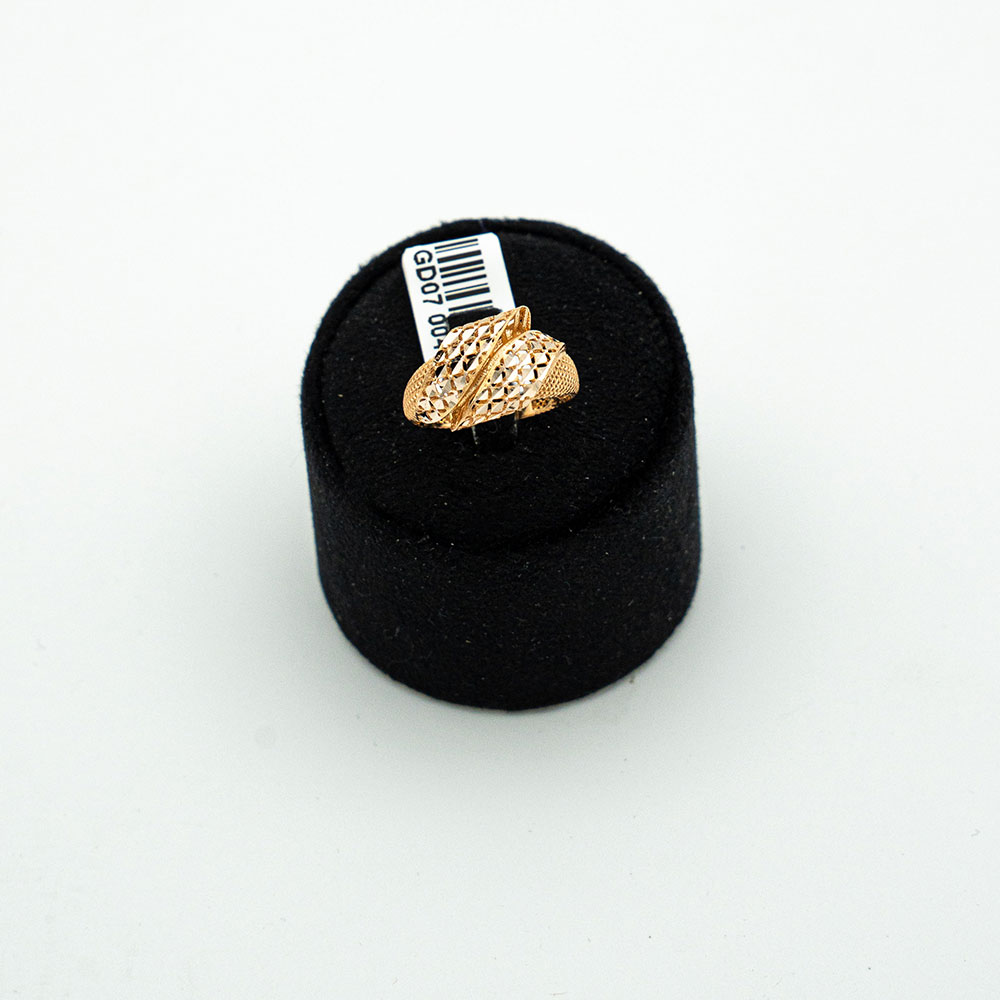 انگشتر طلا 18 عیار گالری طلا عرفان زنانه مدل فیوژن کد 4663