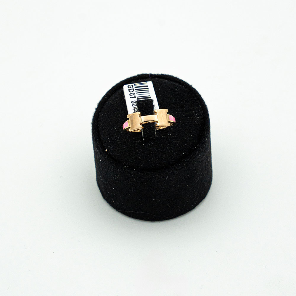 انگشتر طلا 18 عیار گالری طلا عرفان زنانه مدل هرمس کد 4494