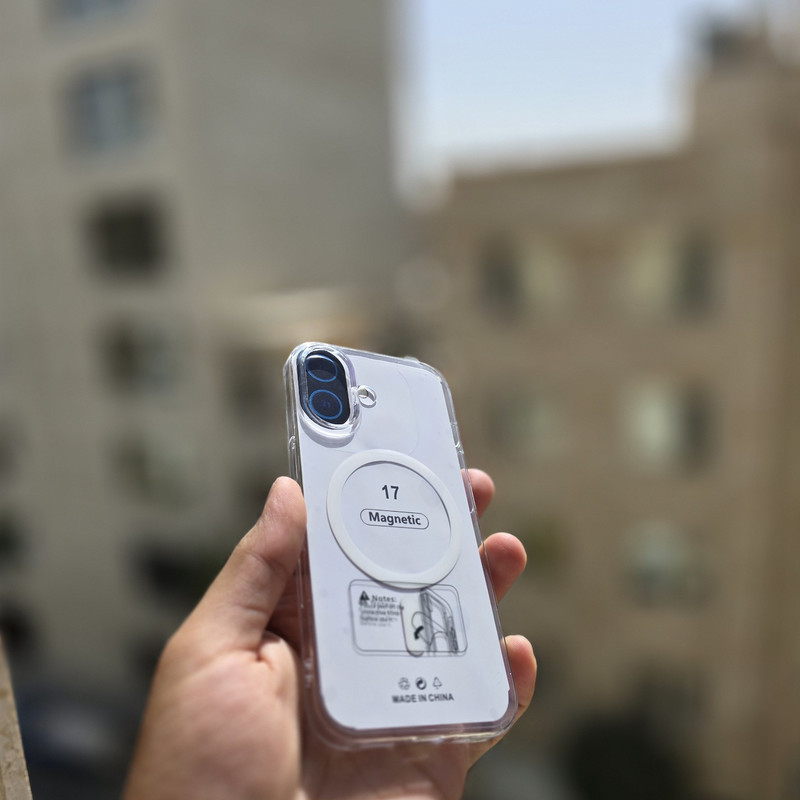 کاور زیفرند مدل Super Crystal Magsafe مناسب برای گوشی موبایل اپل iPhone 17