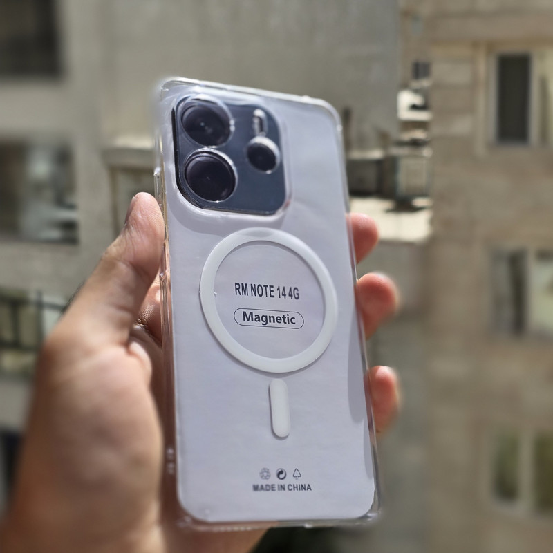 کاور زیفرند مدل Super Crystal Magsafe مناسب برای گوشی موبایل شیائومی Redmi Note 14 4G کاور زیفرند مدل Super Crystal Magsafe مناسب برای گوشی موبایل شیائومی Redmi Note 14 4G