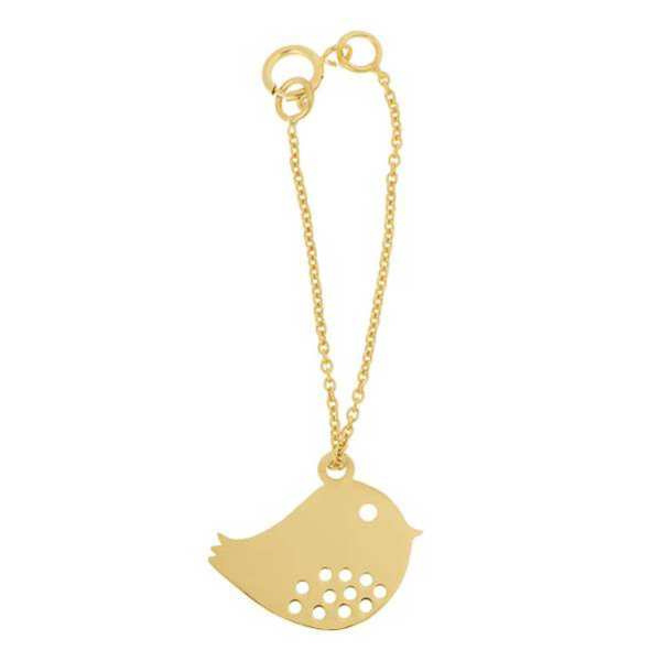 آویز ساعت طلا 18 عیار شمیم گلد گالری مدل AS60