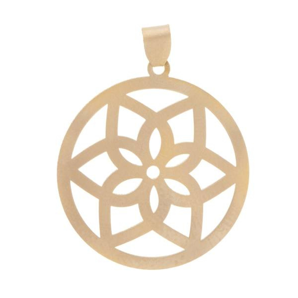 آویز گردنبند طلا 18 عیار شمیم گلد گالری مدل AG34 آویز گردنبند طلا 18 عیار شمیم گلد گالری مدل AG34