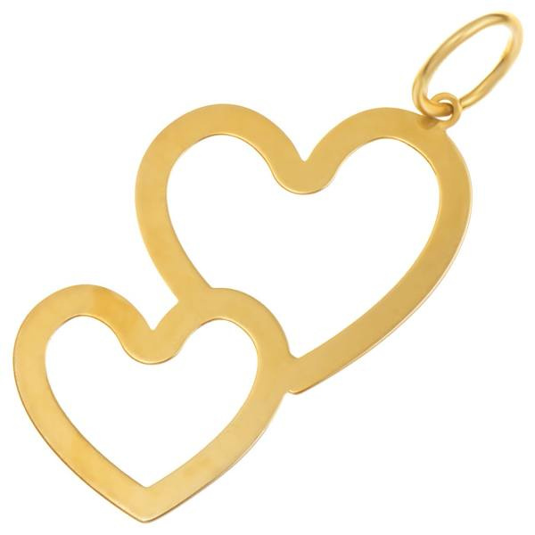 آویز گردنبند 18 عیار شمیم گلد گالری مدل R123