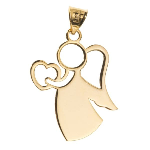 آویز گردنبند طلا 18 عیار شمیم گلد گالری مدل R175