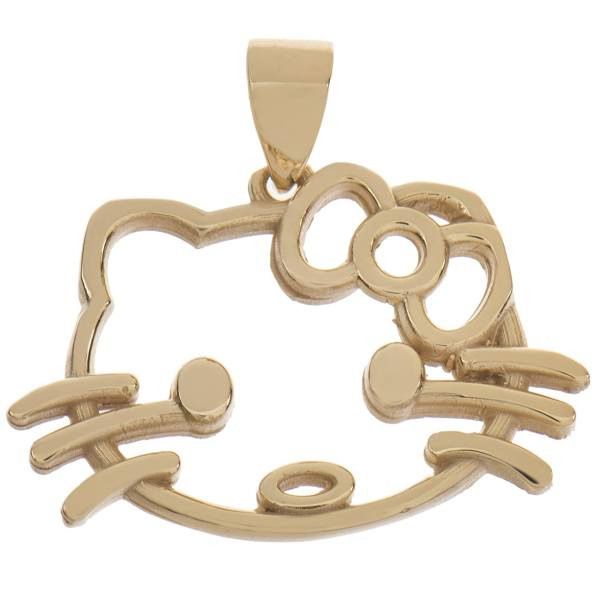 آویز گردنبند طلا 18 عیار شمیم گلد گالری مدل AB707