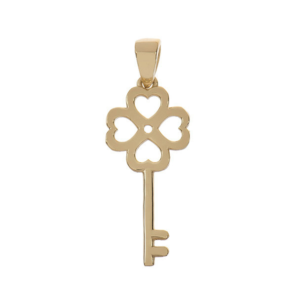 آویز گردنبند طلا 18 عیار شمیم گلد گالری کد DG074