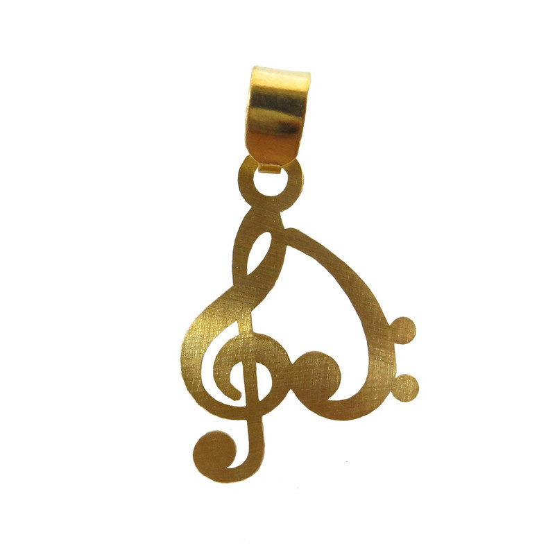 آویز گردنبند طلا 18 عیار شمیم گلد گالری مدل R185