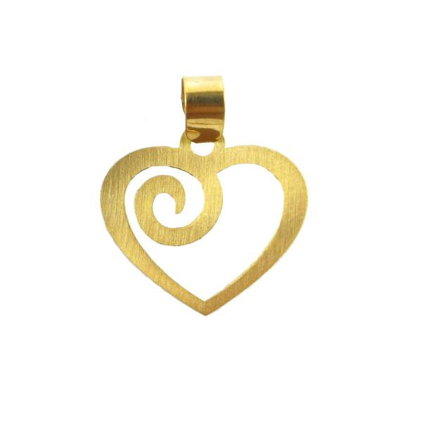 آویز گردنبند طلا 18 عیار شمیم گلد گالری مدل R188