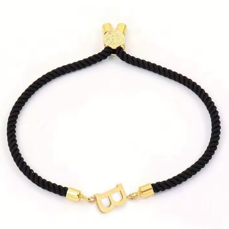 دستبند طلا 18 عیار زنانه شمیم گلد گالری طرح مینیمال B کد S-58