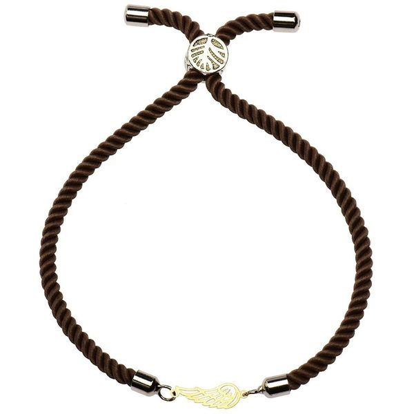 دستبند طلا 18 عیار زنانه شمیم گلد گالری مدل M169