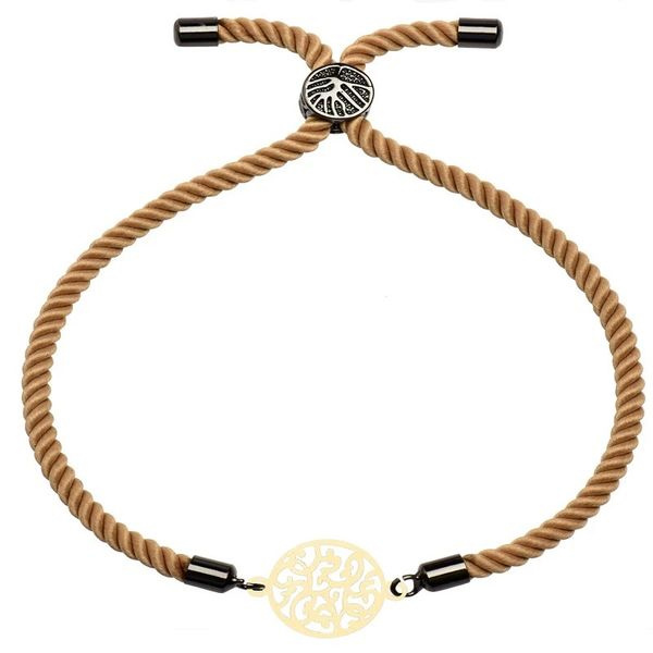 دستبند طلا 18 عیار زنانه شمیم گلد گالری مدل M99