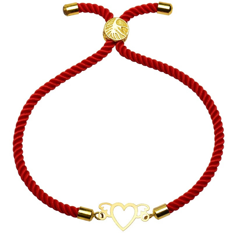 دستبند طلا 18 عیار زنانه شمیم گلد گالری مدل M139