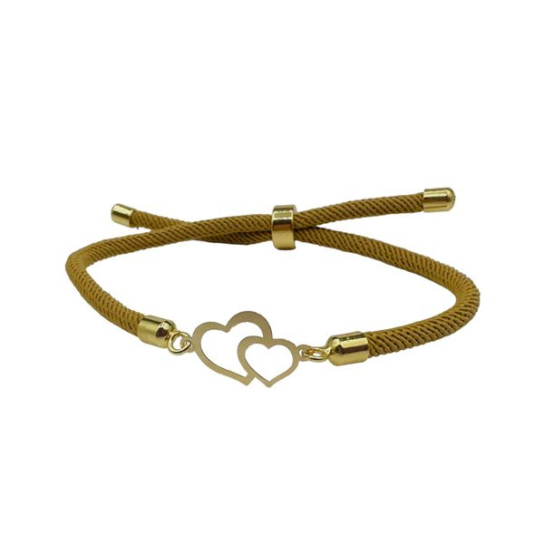 دستبند طلا 18 عیار زنانه شمیم گلد گالری مدل DZ011209