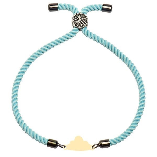 دستبند طلا 18 عیار زنانه شمیم گلد گالری مدل M49