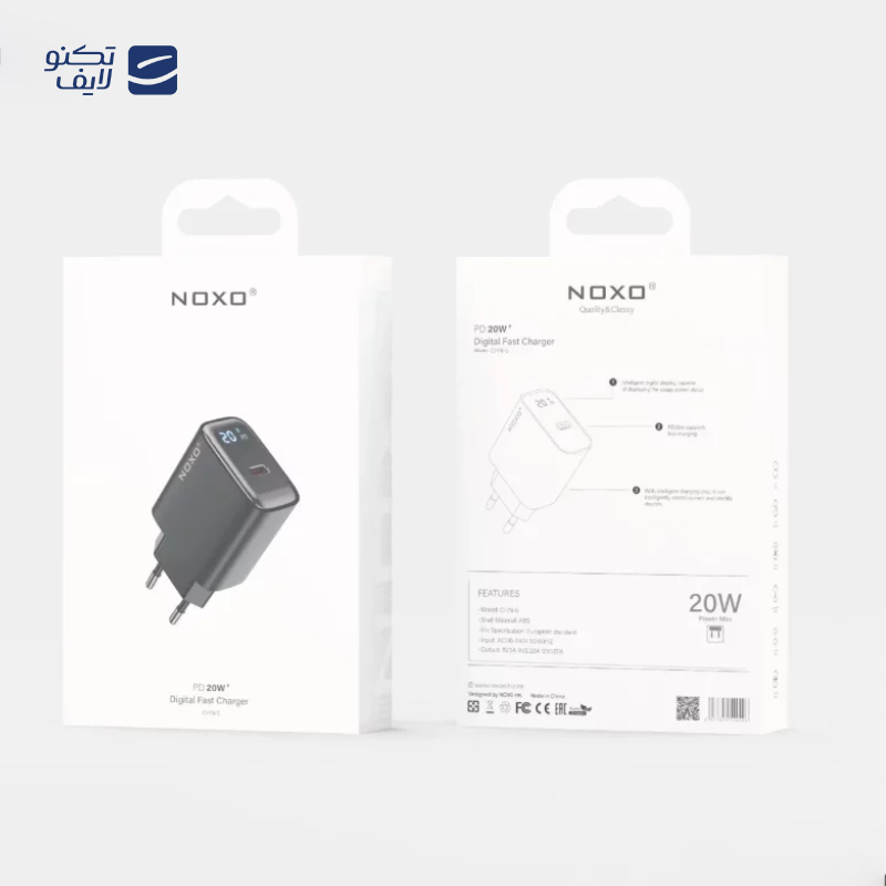 gallery-شارژر دیواری نوکسو مدل CHN-4 توان 12 وات copy.png