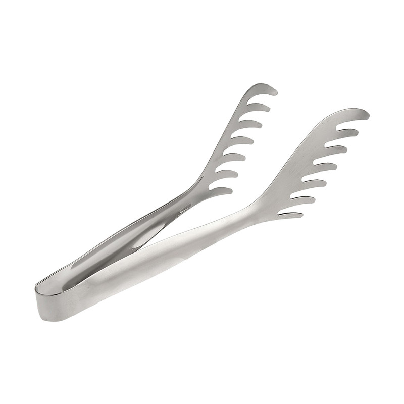 انبر سالاد ناب استیل مدل Simple