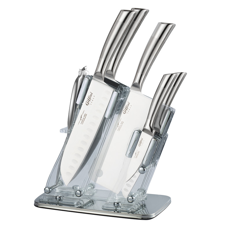 سرویس چاقو آشپزخانه 8 پارچه جی فی نی کد N.G.B.08